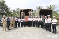 Vietnamese Navy hands over equipment package to Royal Cambodian Navy